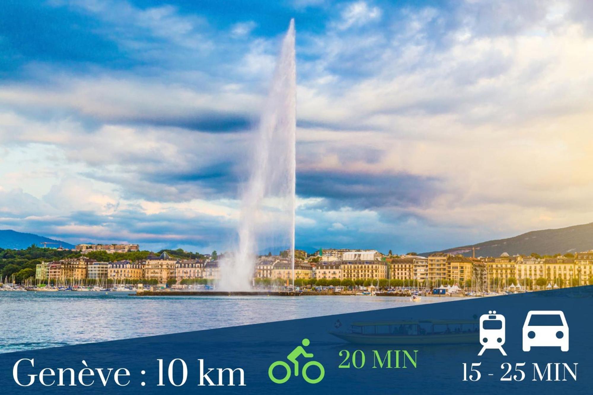 Homey Colibri - New / Free Parking/ Proche Gare Annemasse / Aux Portes De Genevegeneve 외부 사진